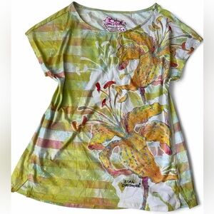 Leoma Lovegrove Y2K Rhinestone Embellished Tshirt Size M